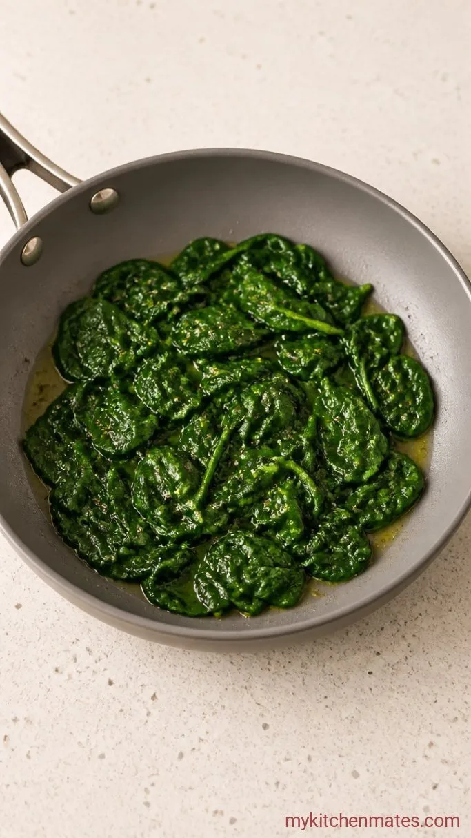 Step 2: Sauté the Spinach