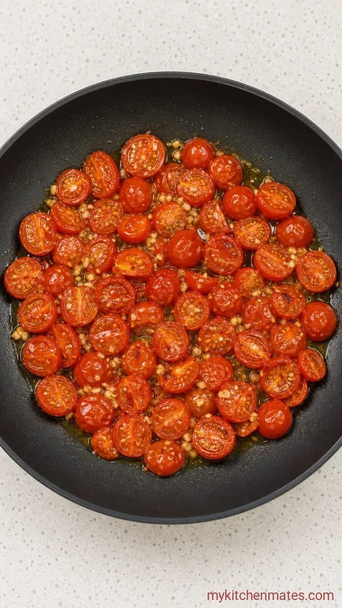 Step 2: Sauté the Tomatoes
