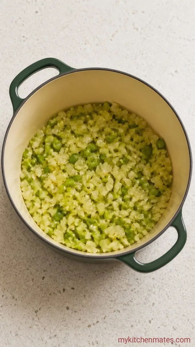 Step 2: Sauté the Trinity