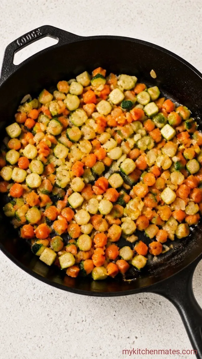 Step 2: Sauté the Vegetables