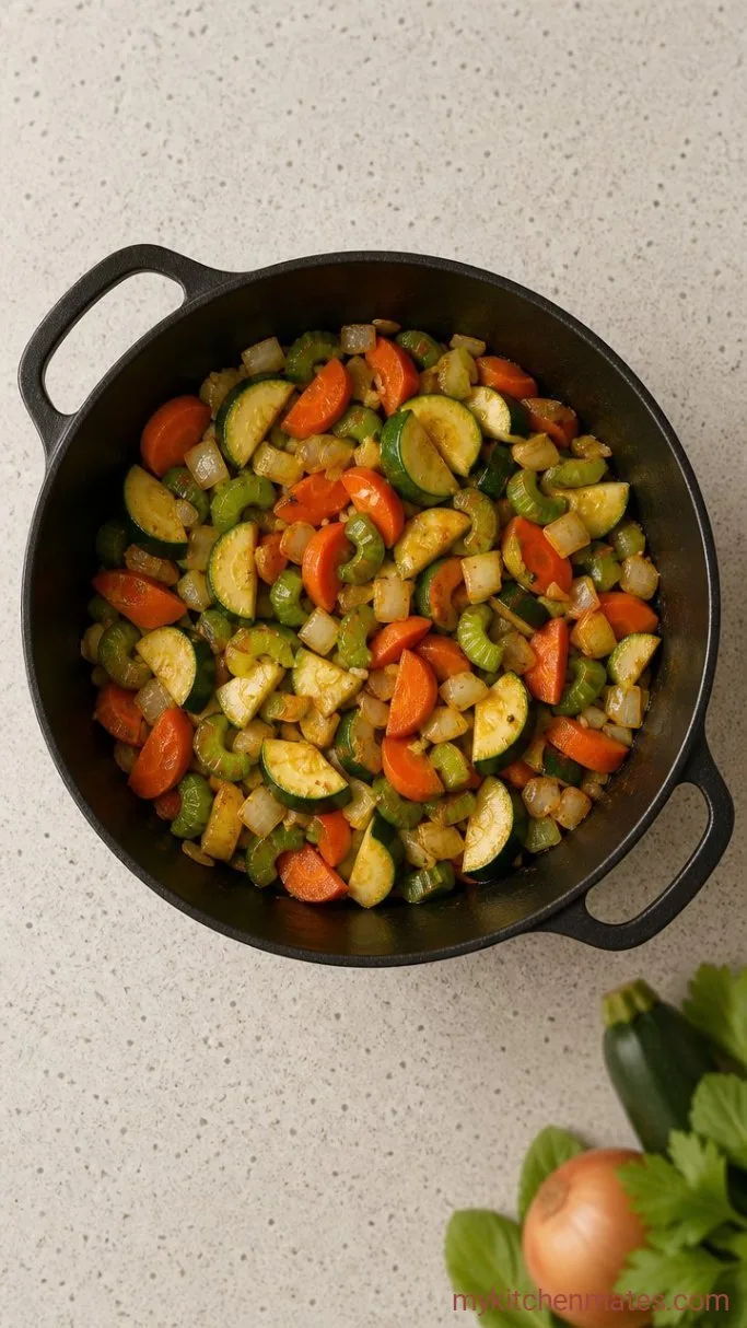 Step 2: Sauté the Vegetables
