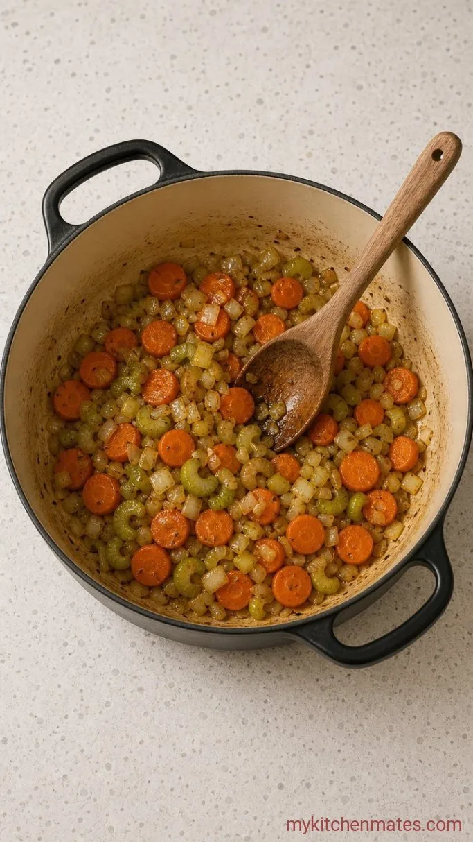 Step 2: Sauté the Vegetables