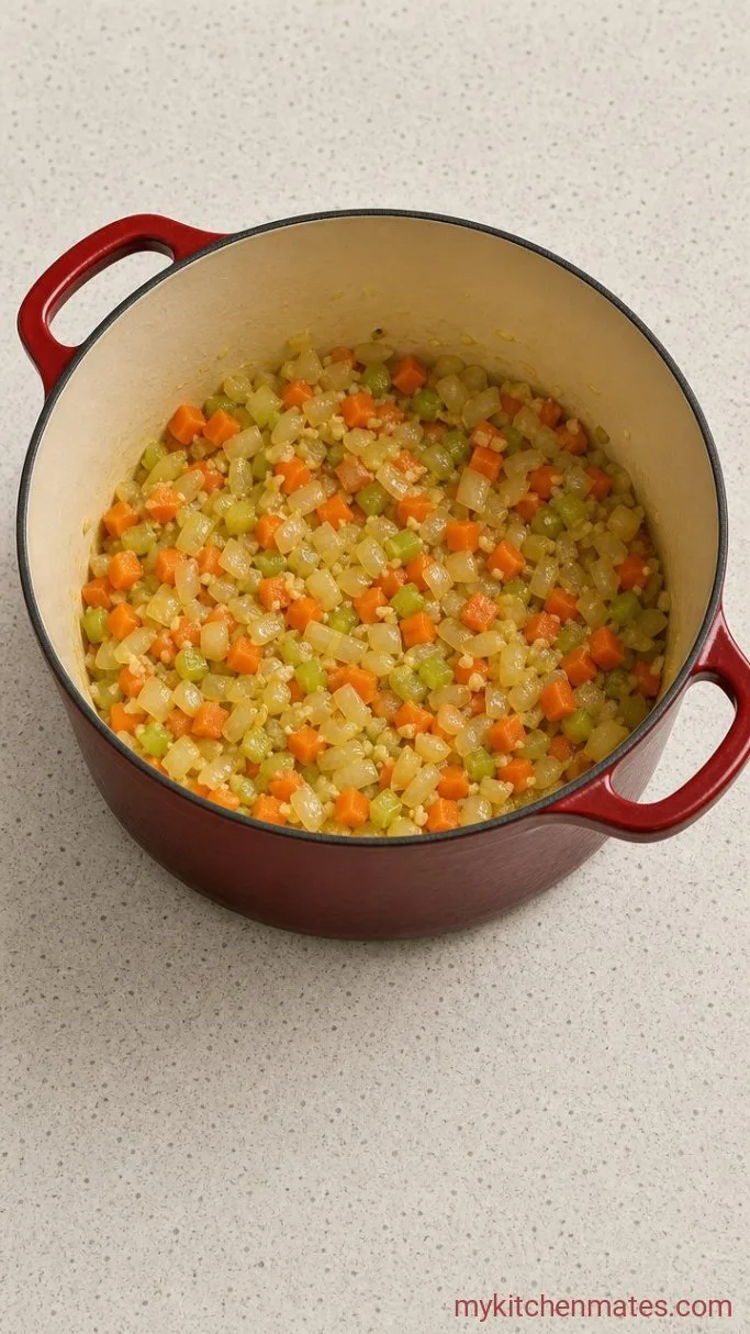 Step 2: Sauté the Vegetables
