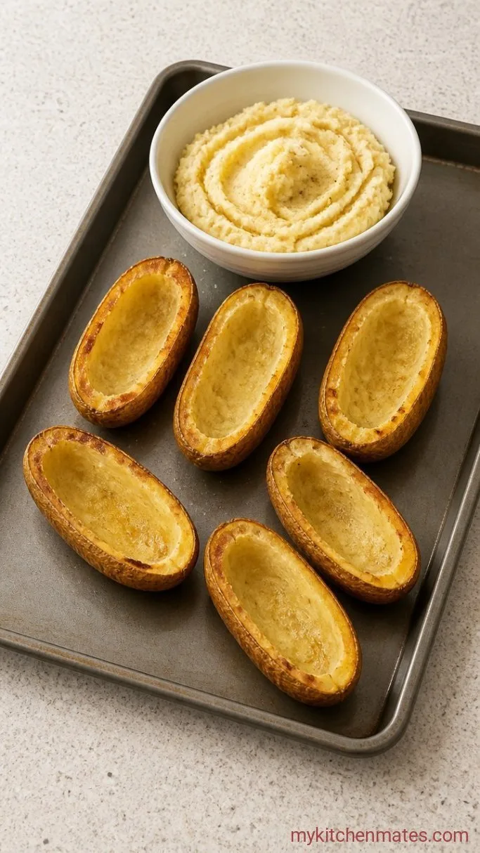 Step 2: Scoop and Mash the Filling