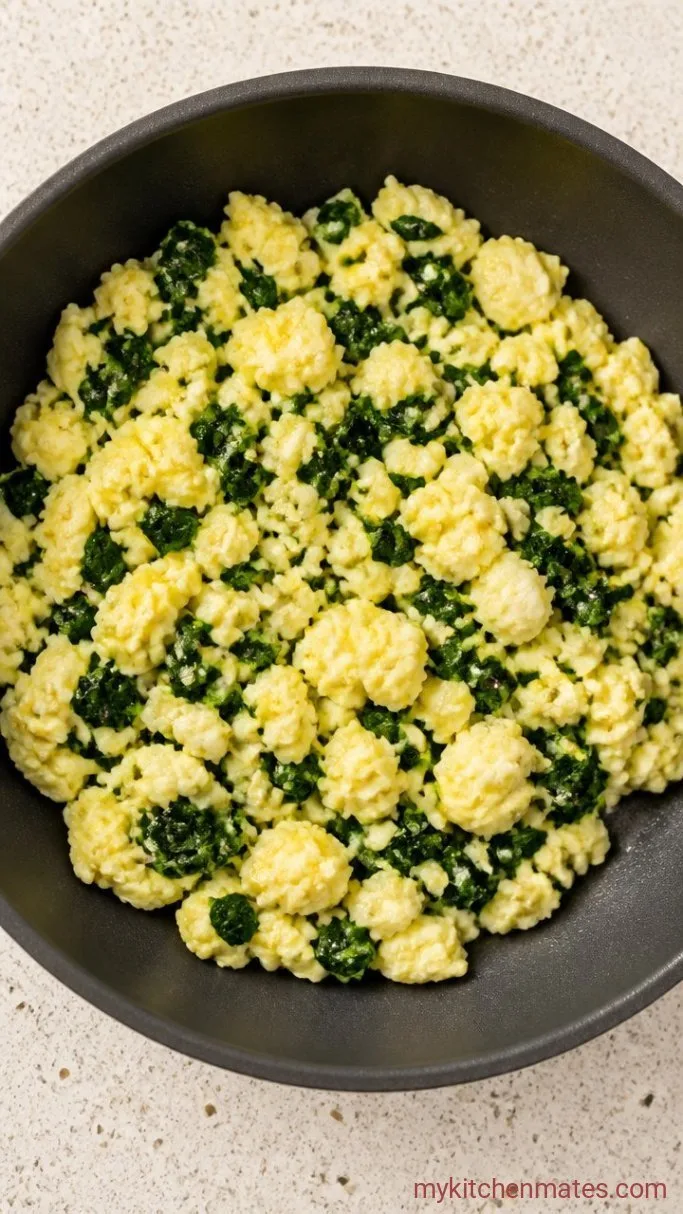 Step 2: Scramble the Egg Whites