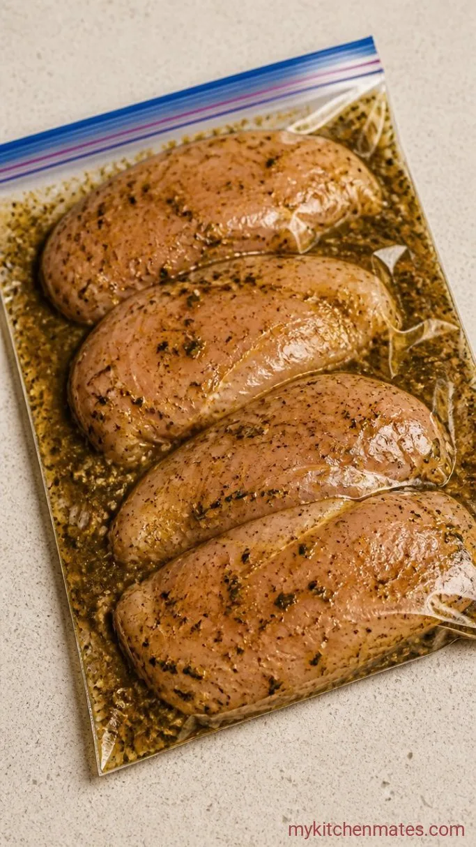 Step 2: Seal and Freeze the Chicken