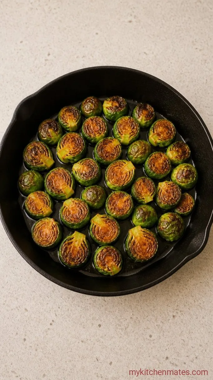 Step 2: Sear the Brussels Sprouts