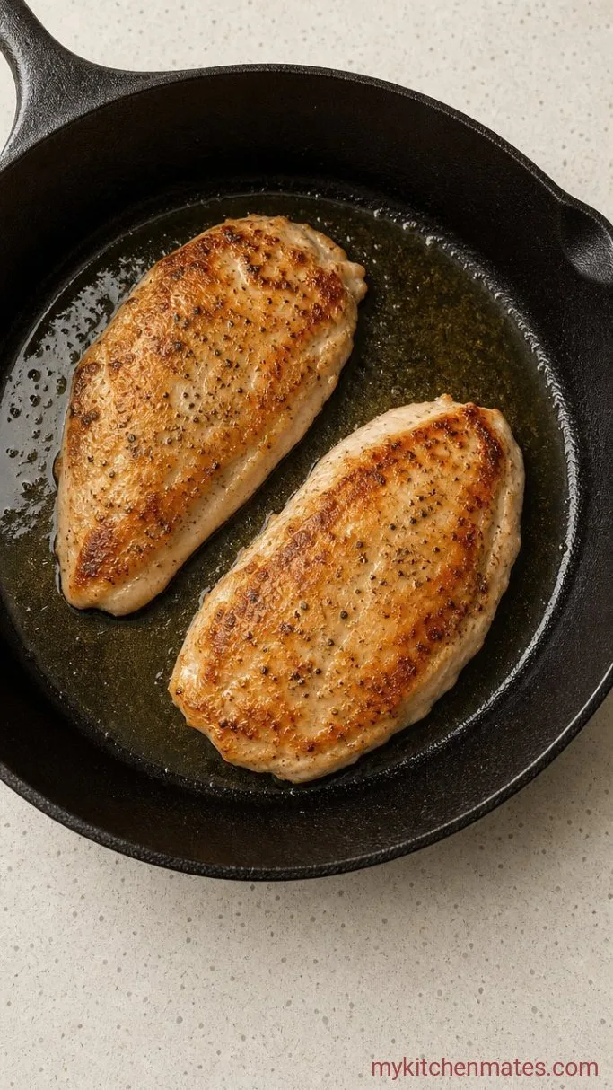 Step 2: Sear the Chicken