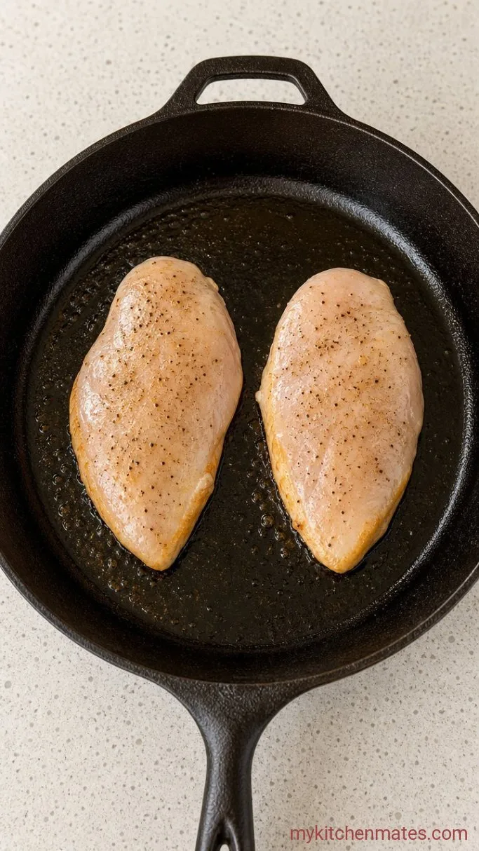 Step 2: Sear the Chicken