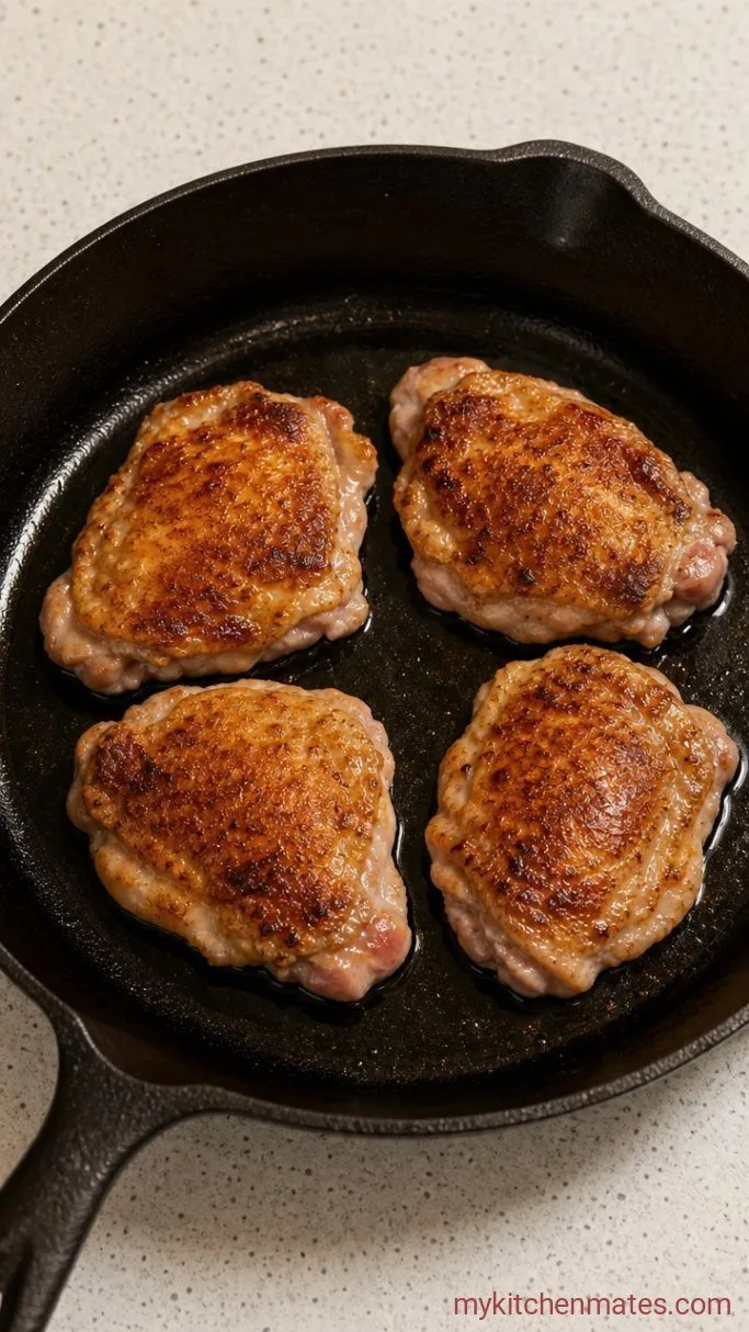 Step 2: Sear the Chicken