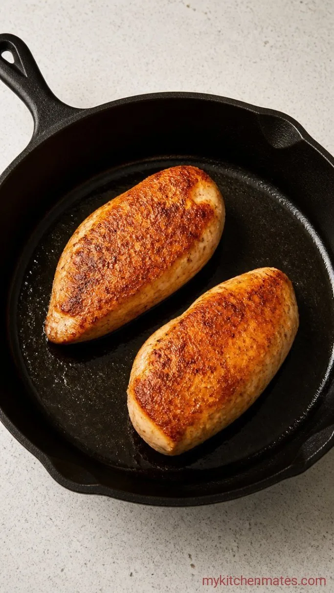 Step 2: Sear the Chicken