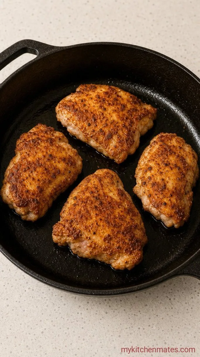 Step 2: Sear the Chicken