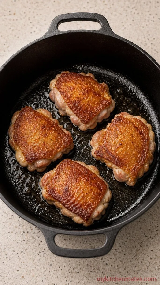 Step 2: Sear the Chicken
