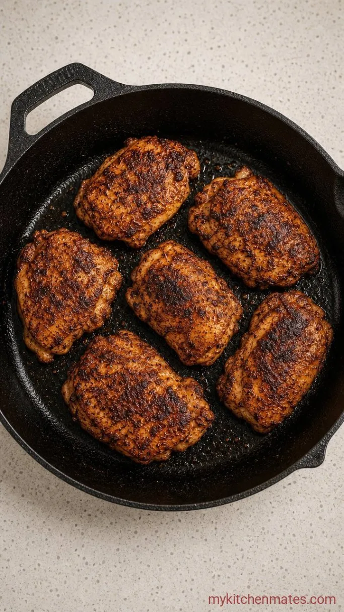 Quick 25-Minute Mexican Chicken Tacos Step 2: Sear the Chicken