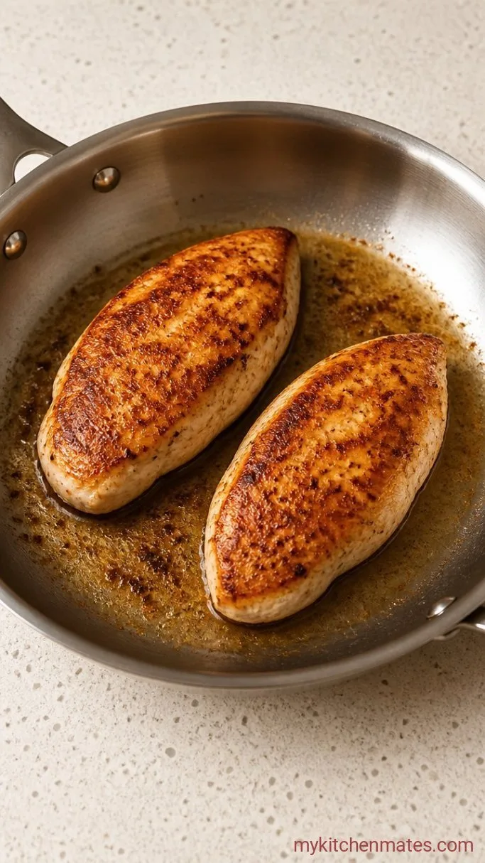 Step 2: Sear the First Side