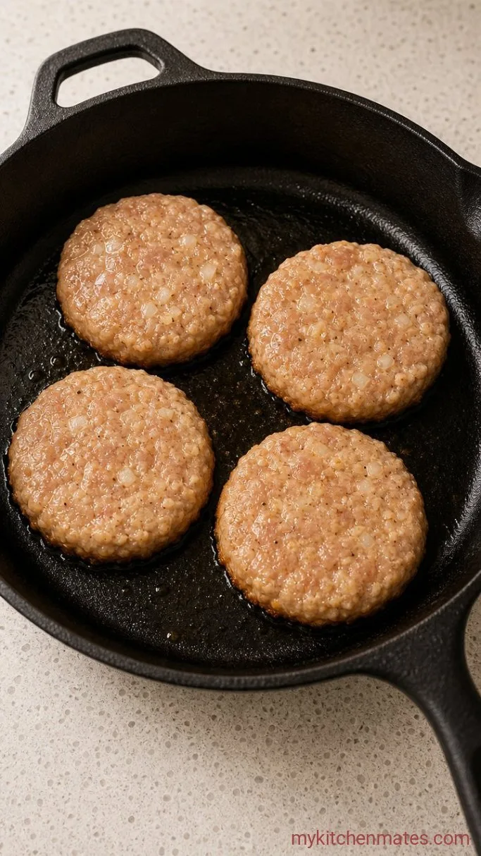 Step 2: Sear the Patties