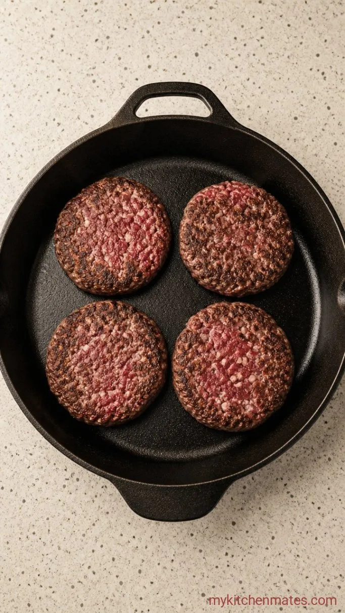 Step 2: Sear the Patties