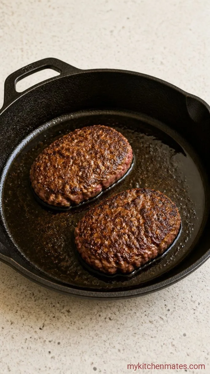 Step 2: Sear the Patties