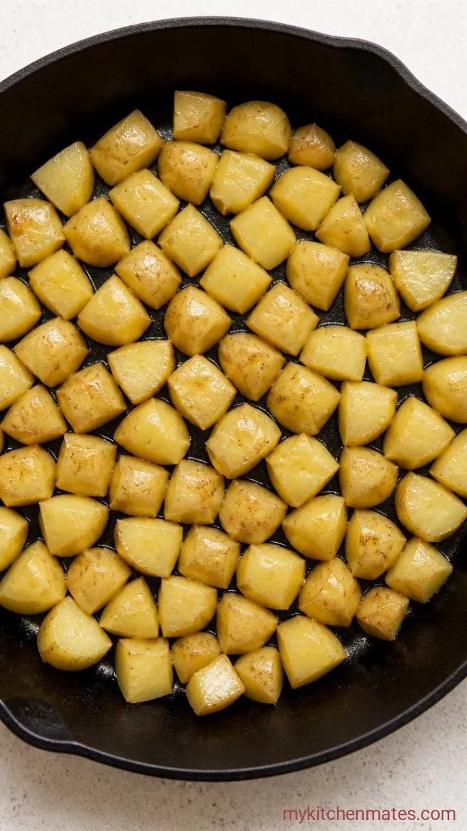 Step 2: Sear the Potatoes Undisturbed