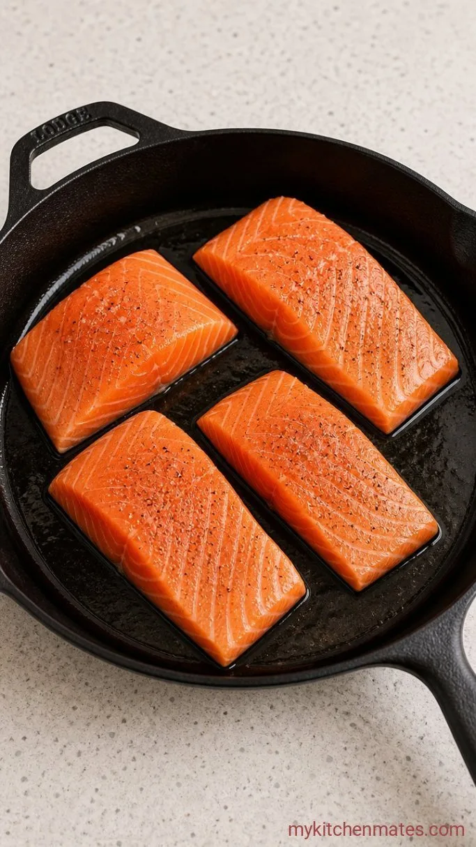 Step 2: Sear the Salmon
