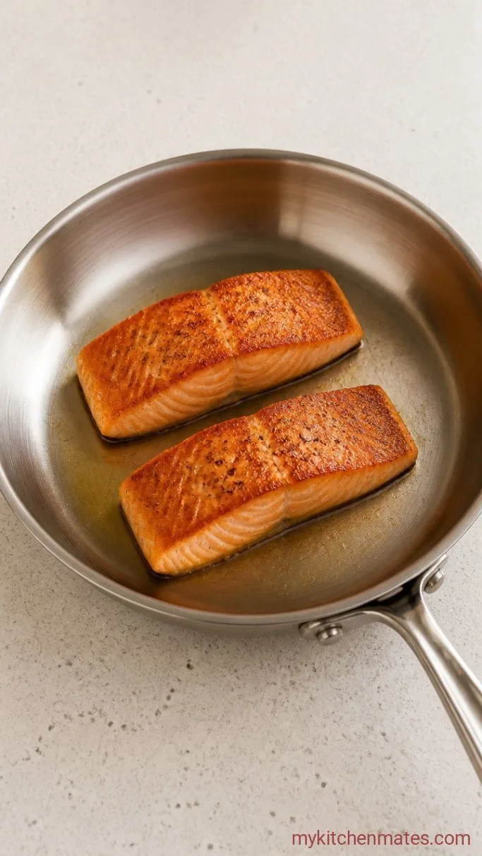 Step 2: Sear the Salmon