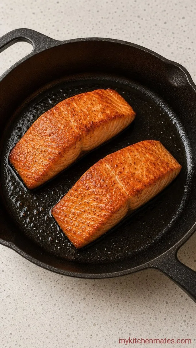 Step 2: Sear the Salmon