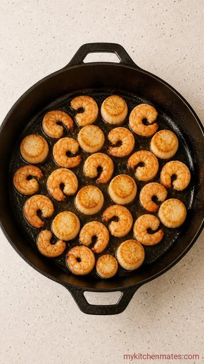Step 2: Sear the Seafood