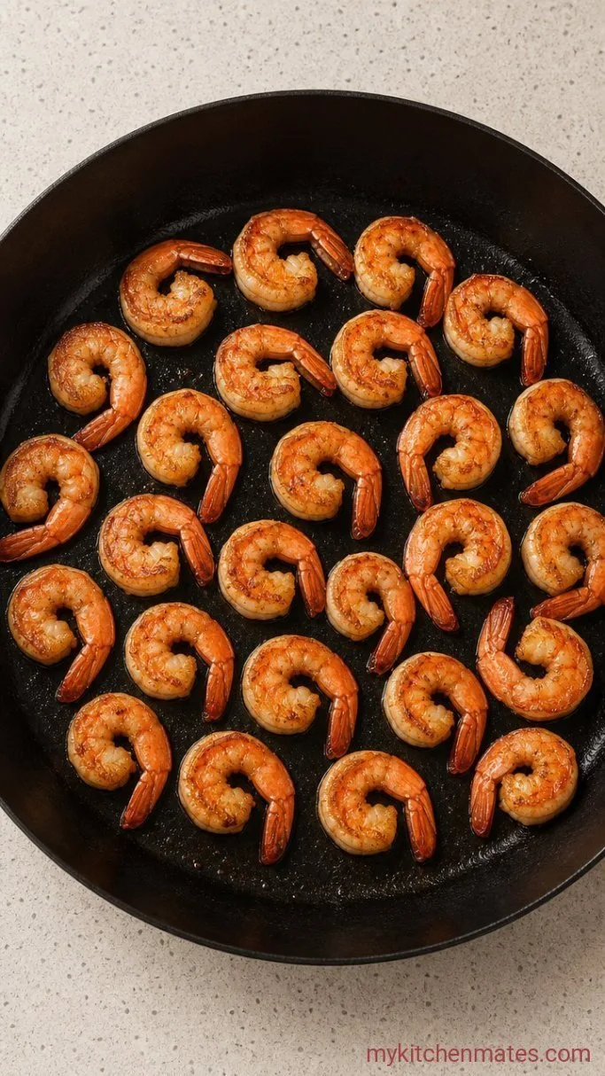 Spicy Firecracker Shrimp (Ready in 20 Minutes) Step 2: Sear the Shrimp