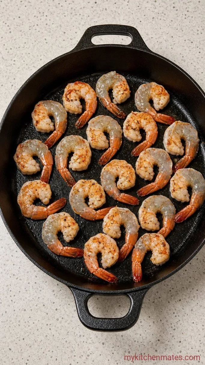 Step 2: Sear the Shrimp
