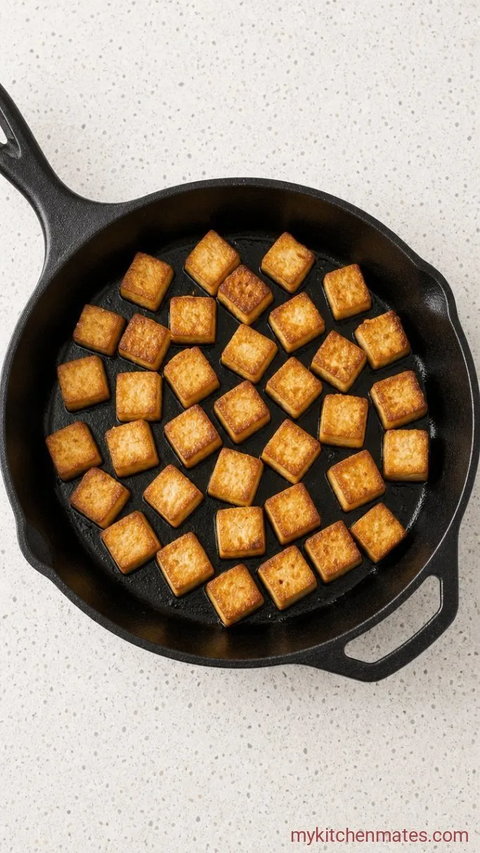 Step 2: Sear the Tofu