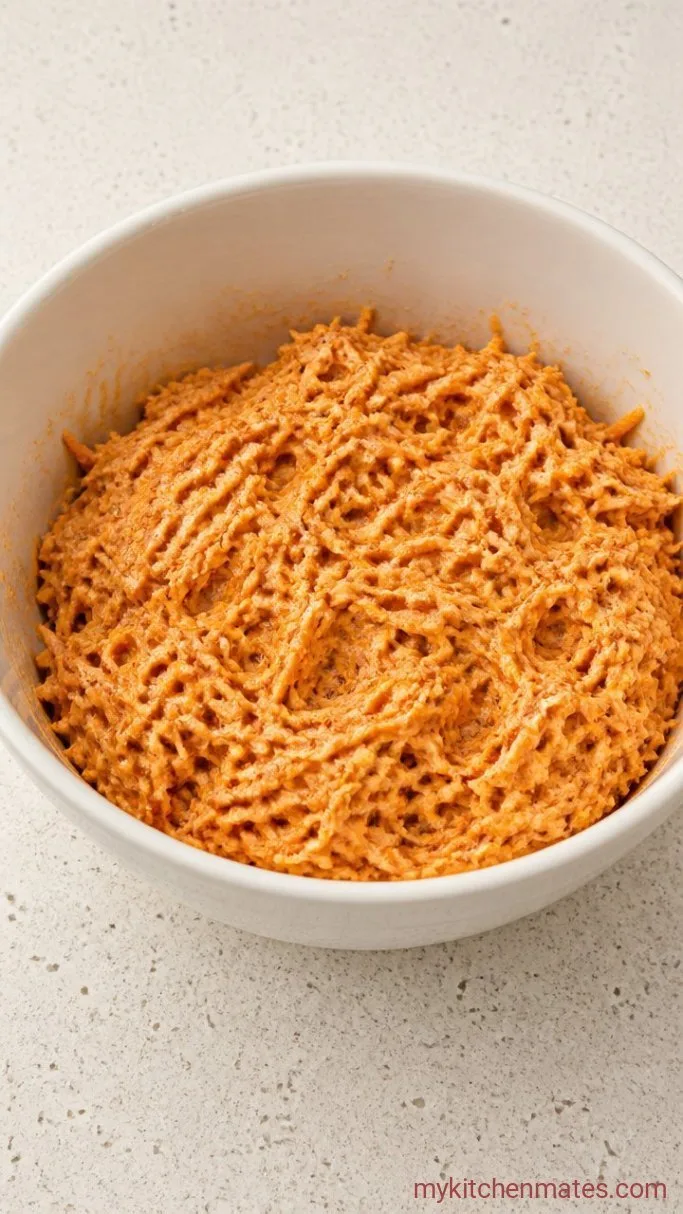 Step 2: Season and Bind the Shreds