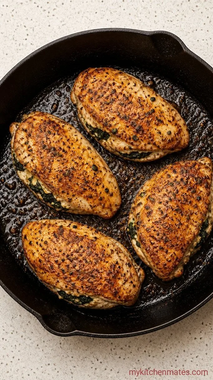 Step 2: Season and Sear the Chicken