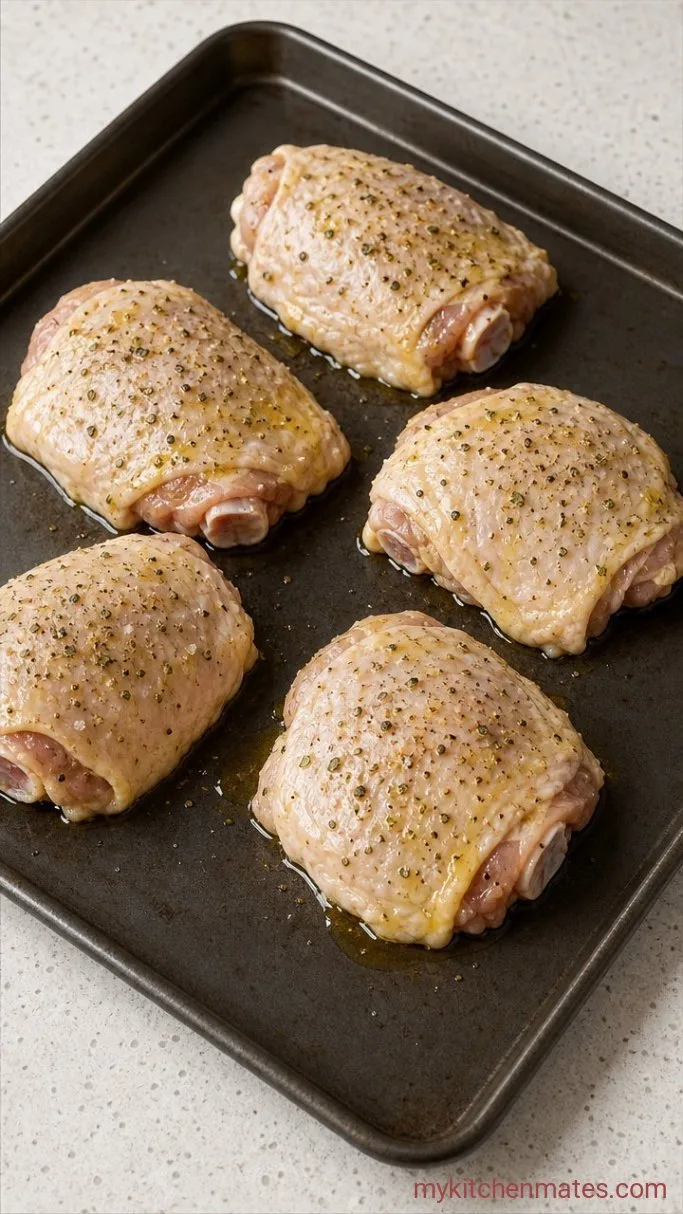 Step 2: Season the Chicken Thighs