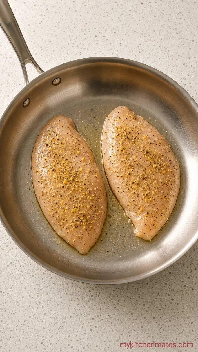Juicy Lemon Pepper Chicken Breast (Ready in 20 Minutes) Step 2: Season the Chicken