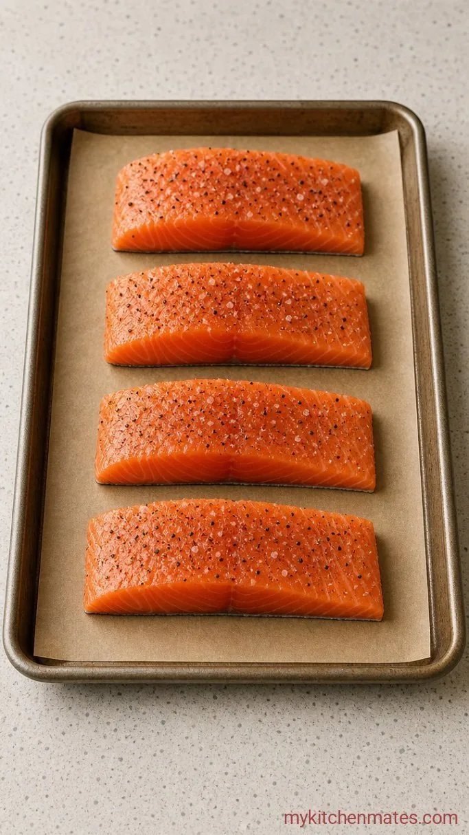 Step 2: Season the Salmon