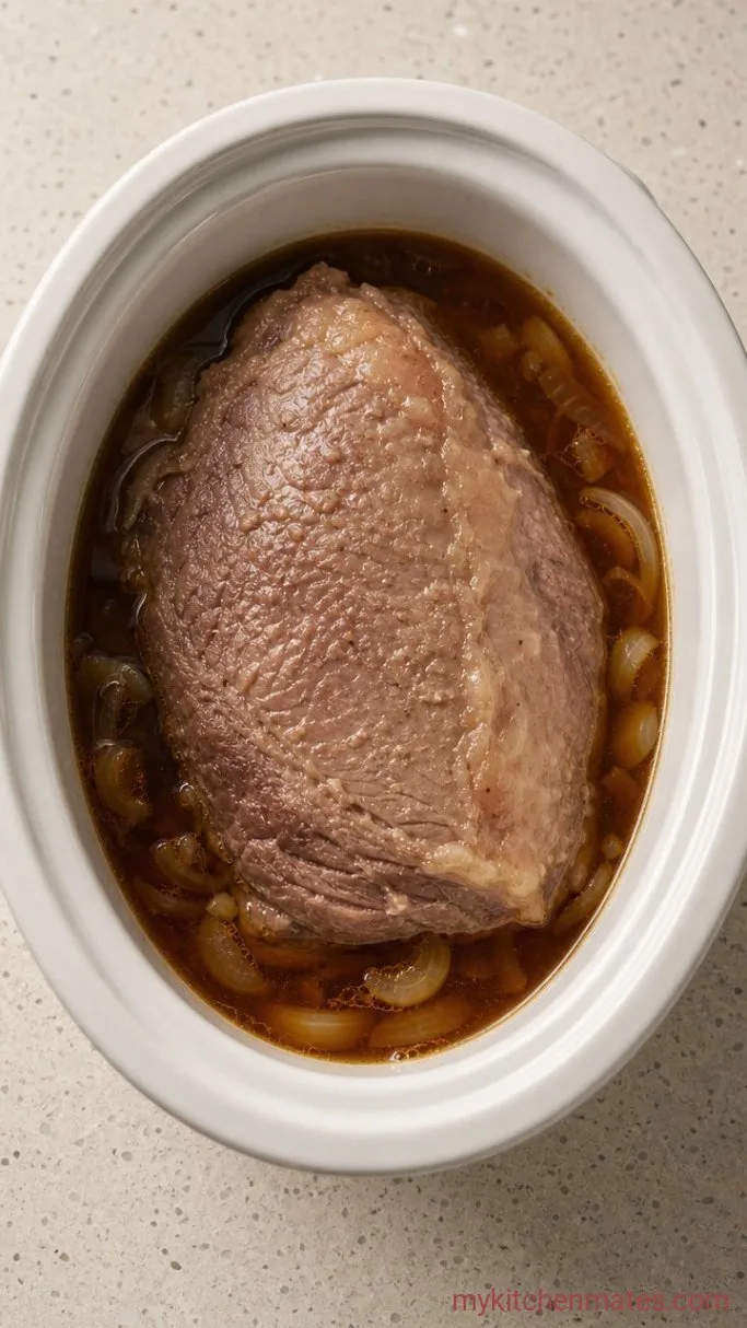 Step 2: Set the Slow Cooker and Cook Low