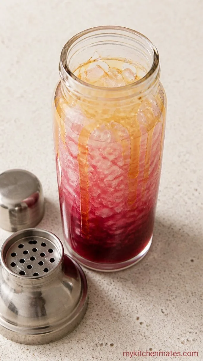 Step 2: Shake with Lemon and Sweetener