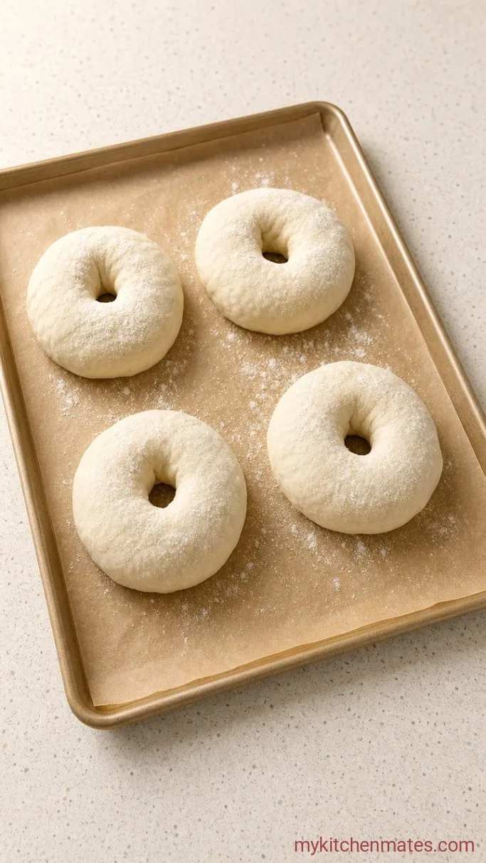 Step 2: Shape the Bagels