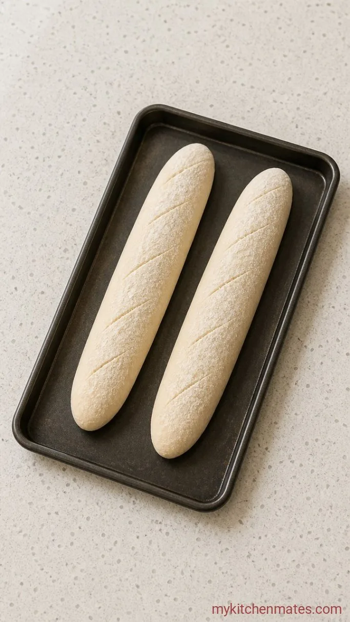 Gluten Free Baguette That's Light and Crusty Step 2: Shape the Baguette