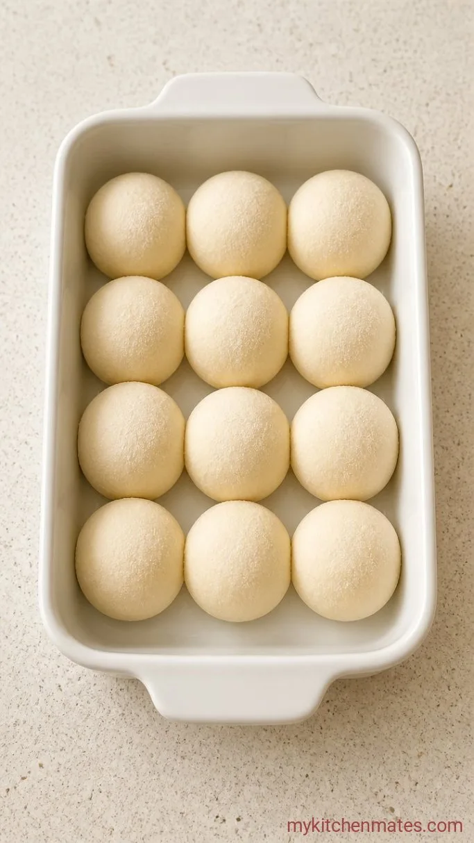 Soft and Fluffy Dinner Rolls Step 2: Shape the Dough into Rolls