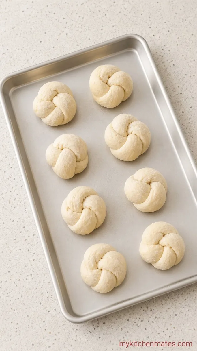 Soft Gluten Free Garlic Knots (No Yeast, No Rise!) Step 2: Shape the Knots