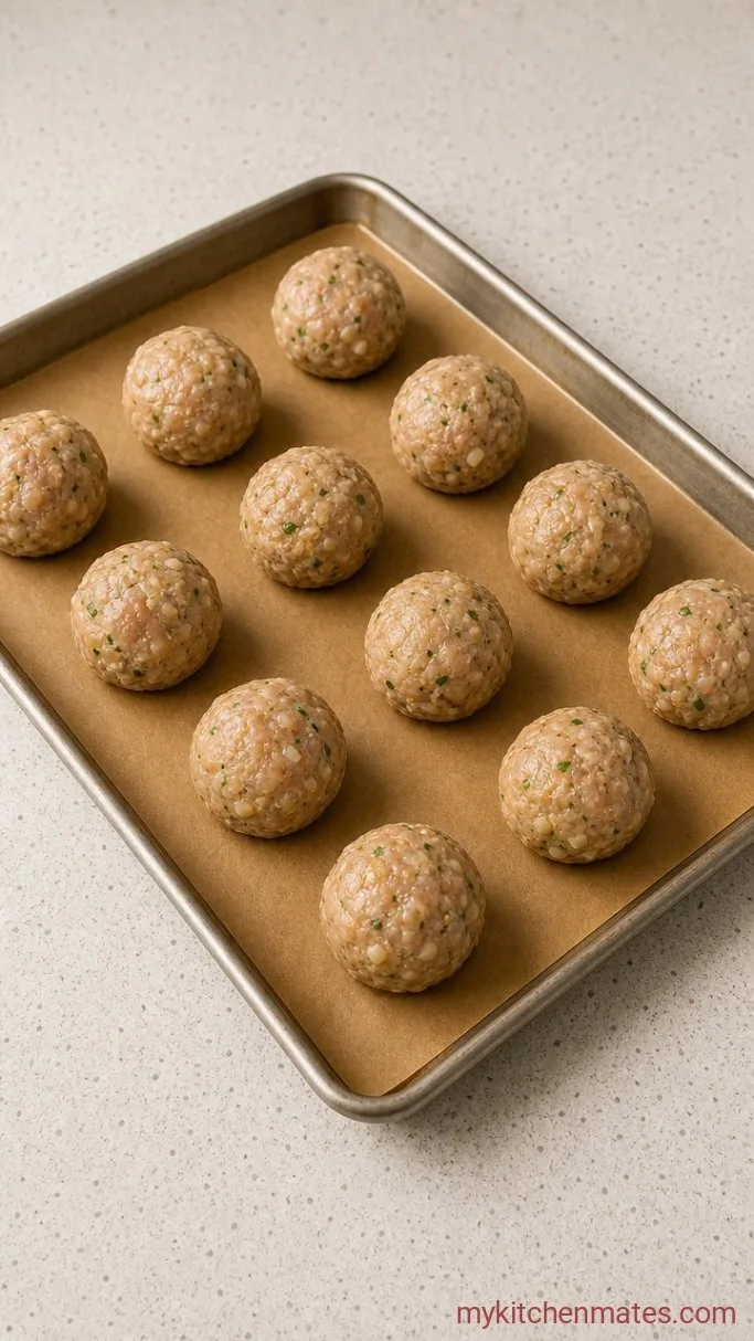 Step 2: Shape the Meatballs