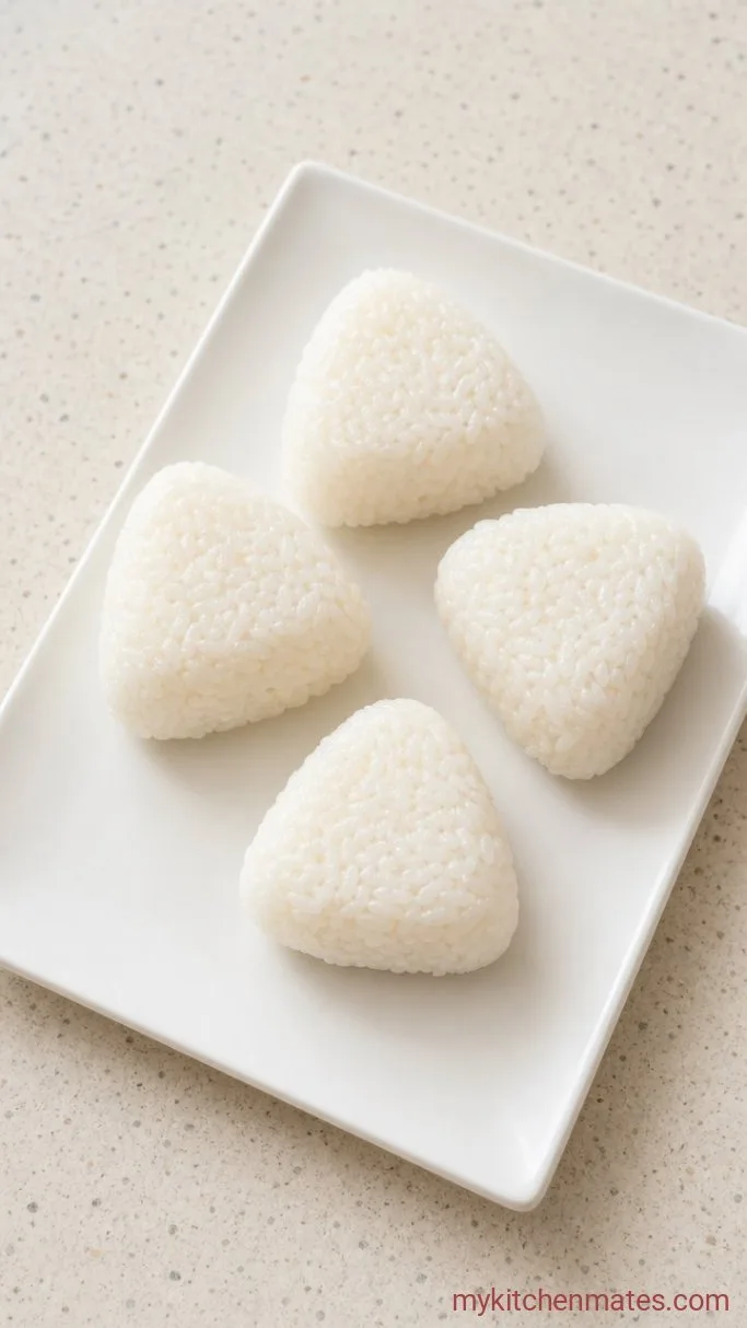 Step 2: Shape the Onigiri