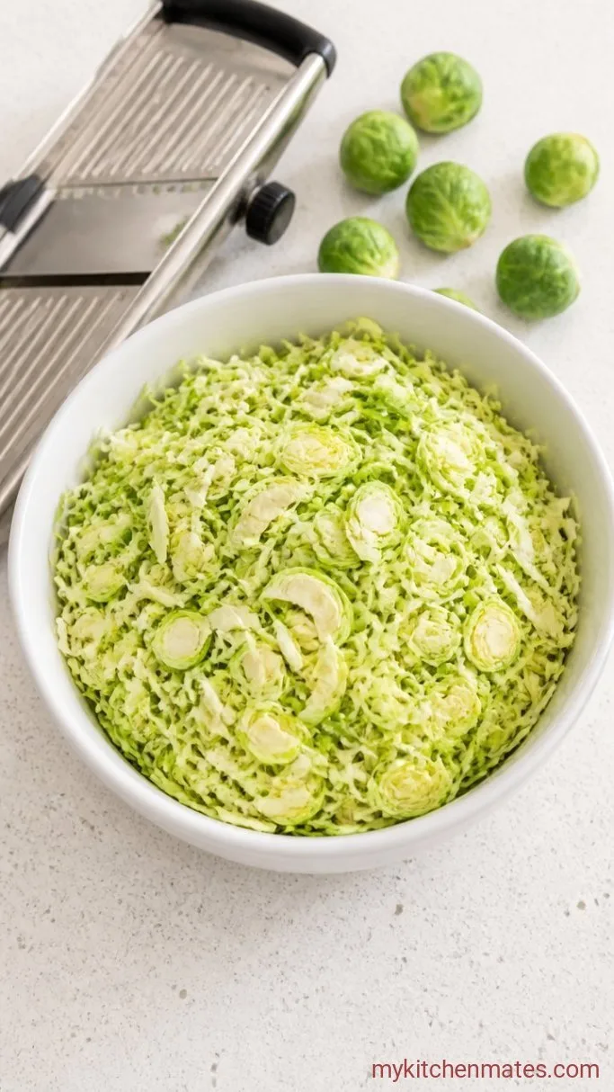 Step 2: Shave the Sprouts