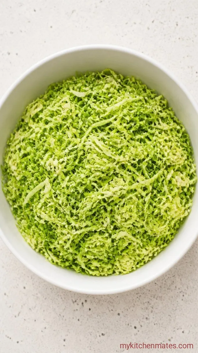 Step 2: Shred the Brussels Sprouts