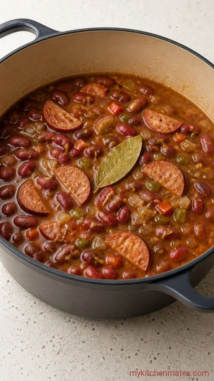 Slow-Simmered Red Beans and Rice Step 2: Simmer the Beans