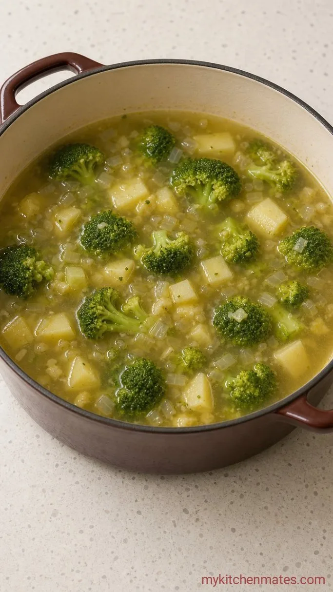 Step 2: Simmer the Broccoli