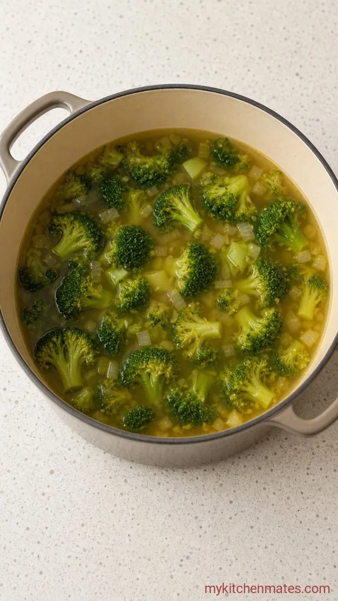 Step 2: Simmer the Broccoli