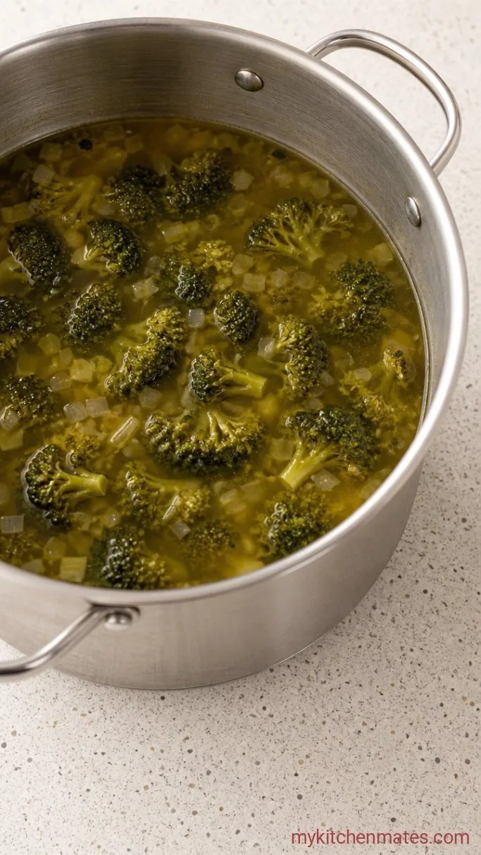 Step 2: Simmer the Broccoli