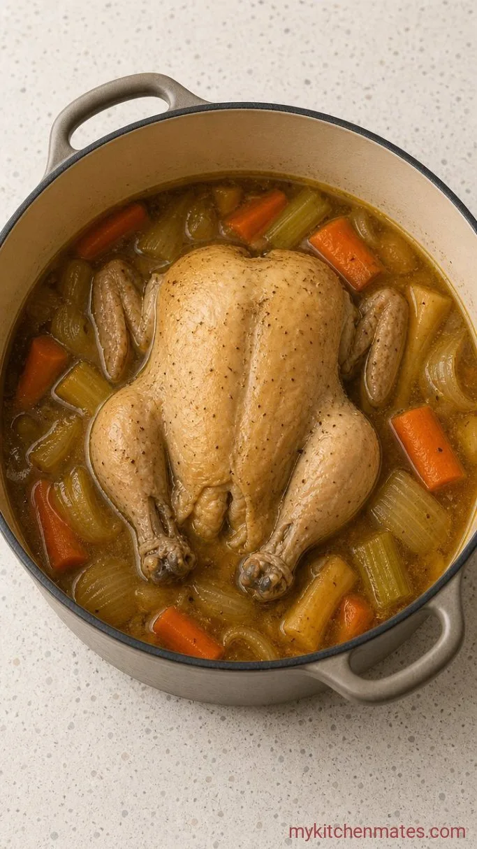 Step 2: Simmer the Chicken with Vegetables